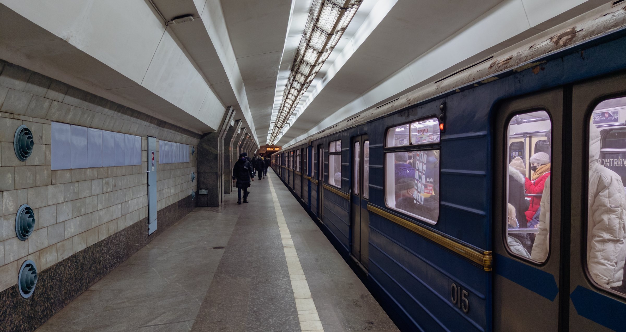 Олексіївська лінія · Перемога ↔ Метробудівників